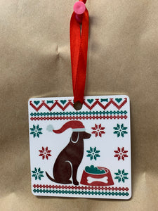 Dogs&cats Christmas Ornaments